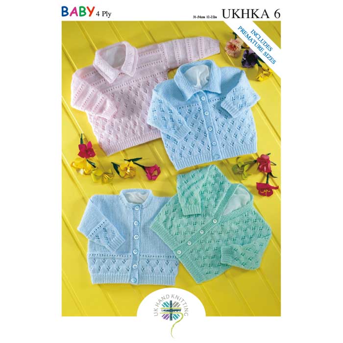 king-cole-patterns-ukhka-6-strickanleitung-cardigans-jumpers image 1