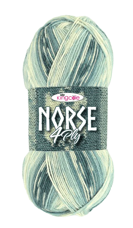 king-cole-norse-4ply-sockenwolle-fair-isle-effekt-nordisch image 1