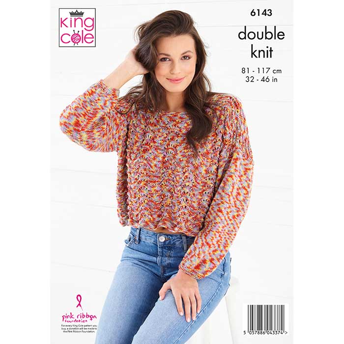 king-cole-patterns-6143-strickanleitung-pullover-jitterbug-dk image 2