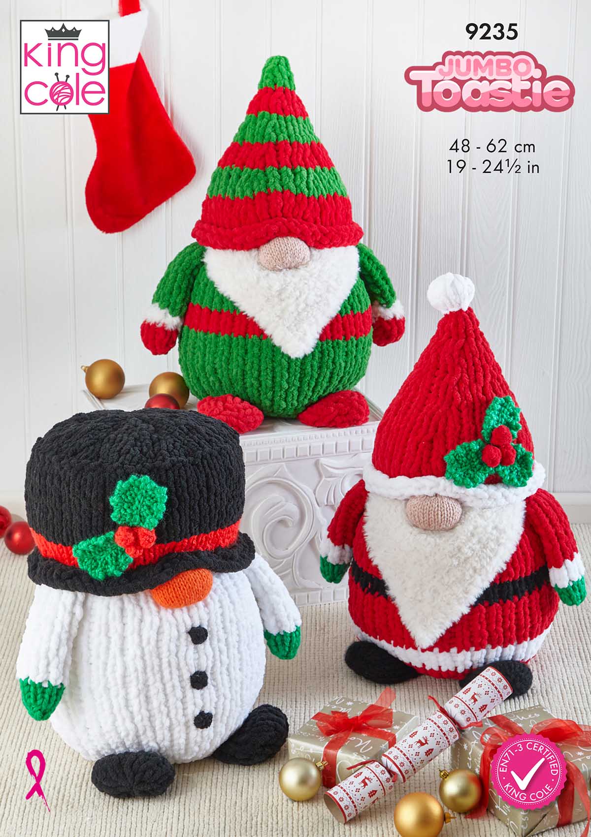 king-cole-patterns-gonks-9235-strickanleitung-jumbo-toastie image 1