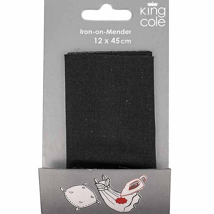 king-cole-haberdashery-b-gelflicken-schwarz-45-x-12cm image 1
