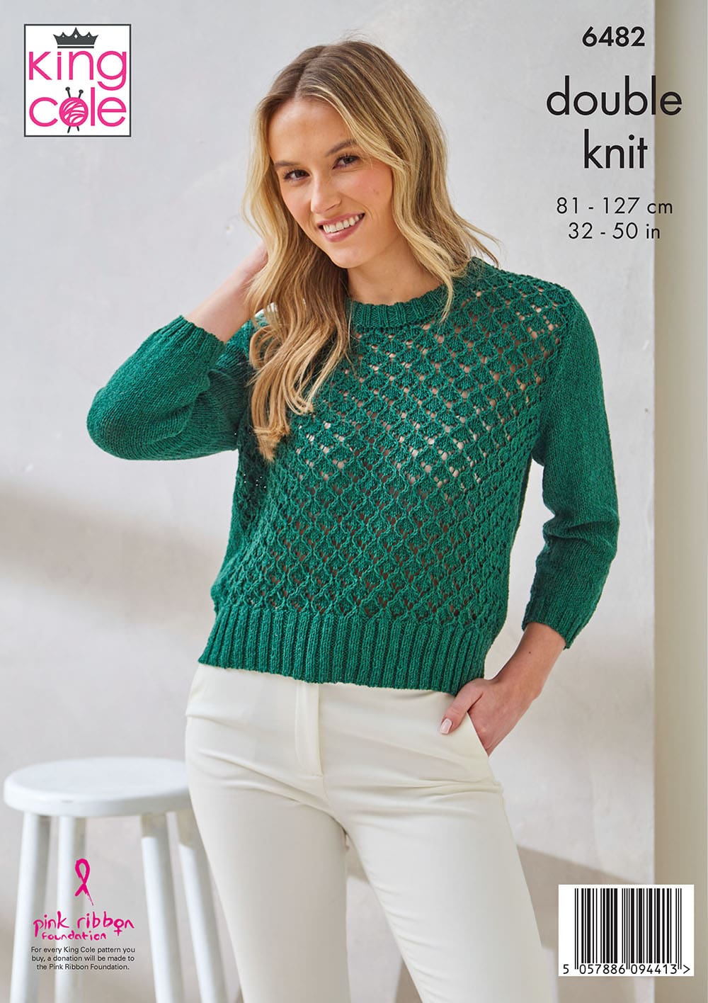 king-cole-6482-cardigan-pullover-strickanleitung-linendale-dk image 2
