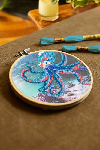 dmc-moulin-sp-cial-kreuzstich-set-octopus-mittel-16cm image 3