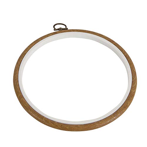 dmc-flexirahmen-rund-wei-17-cm-stickrahmen-holz-optik image 6