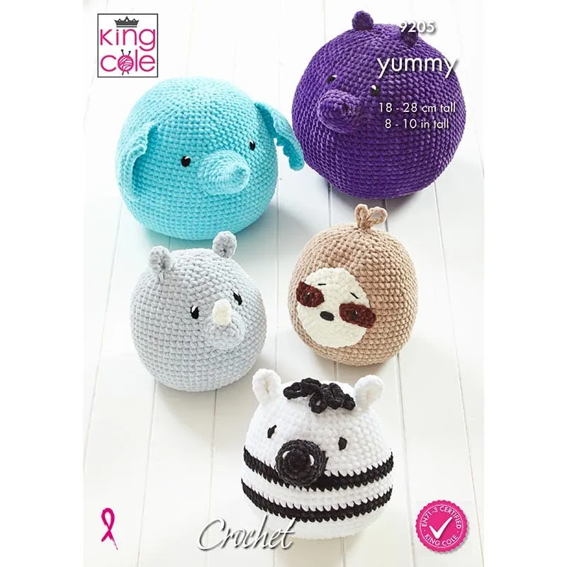 king-cole-9205-h-kelanleitung-squishy-wildlife-pl-schtiere image 1