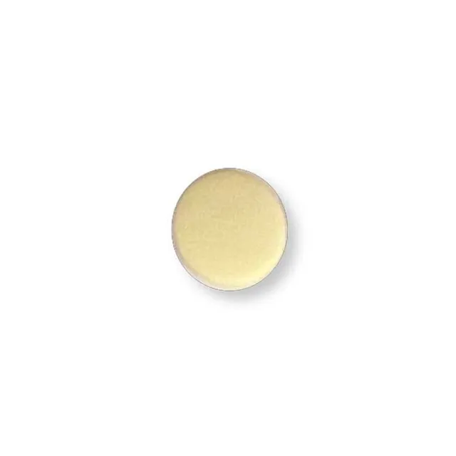 king-cole-haberdashery-matt-round-knopf-lemon-18-ligne image 1