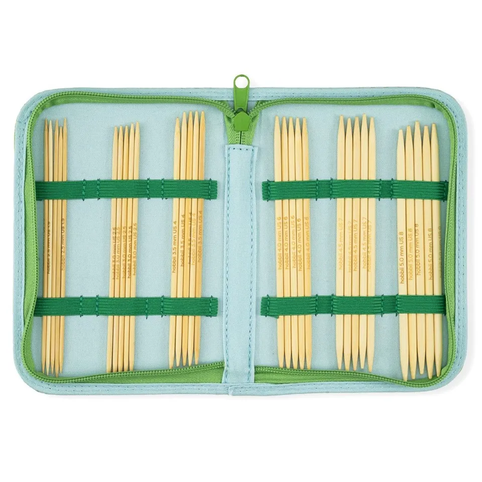 hobbii-bamboo-nadelspiel-set-15-cm-2-5-5-0-mm-6-st-rken image 1