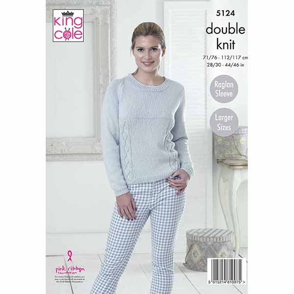 king-cole-5124-cottonsoft-dk-strickanleitung-cardigan image 2