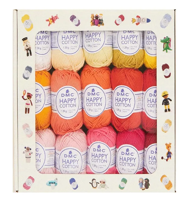 dmc-natura-just-cotton-garnbox-wei-baumwollgarn image 1