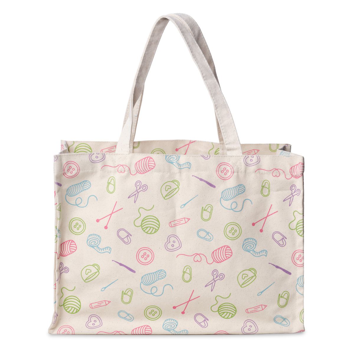 hobbii-zubeh-r-canvas-shopper-kordel-hearts-baumwolle image 1