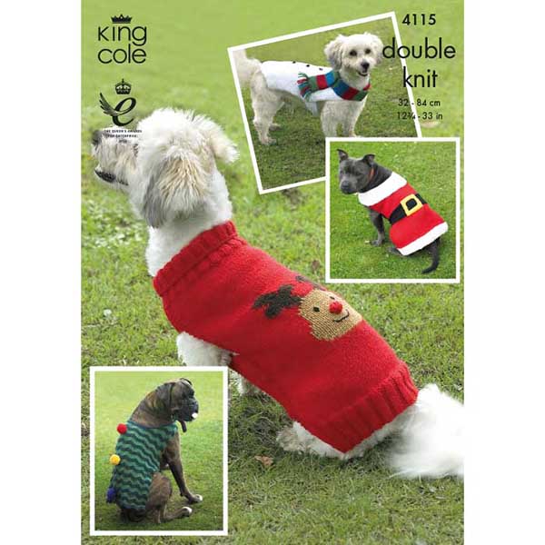 king-cole-4115-hundemantel-strickanleitung-merino-dk image 1