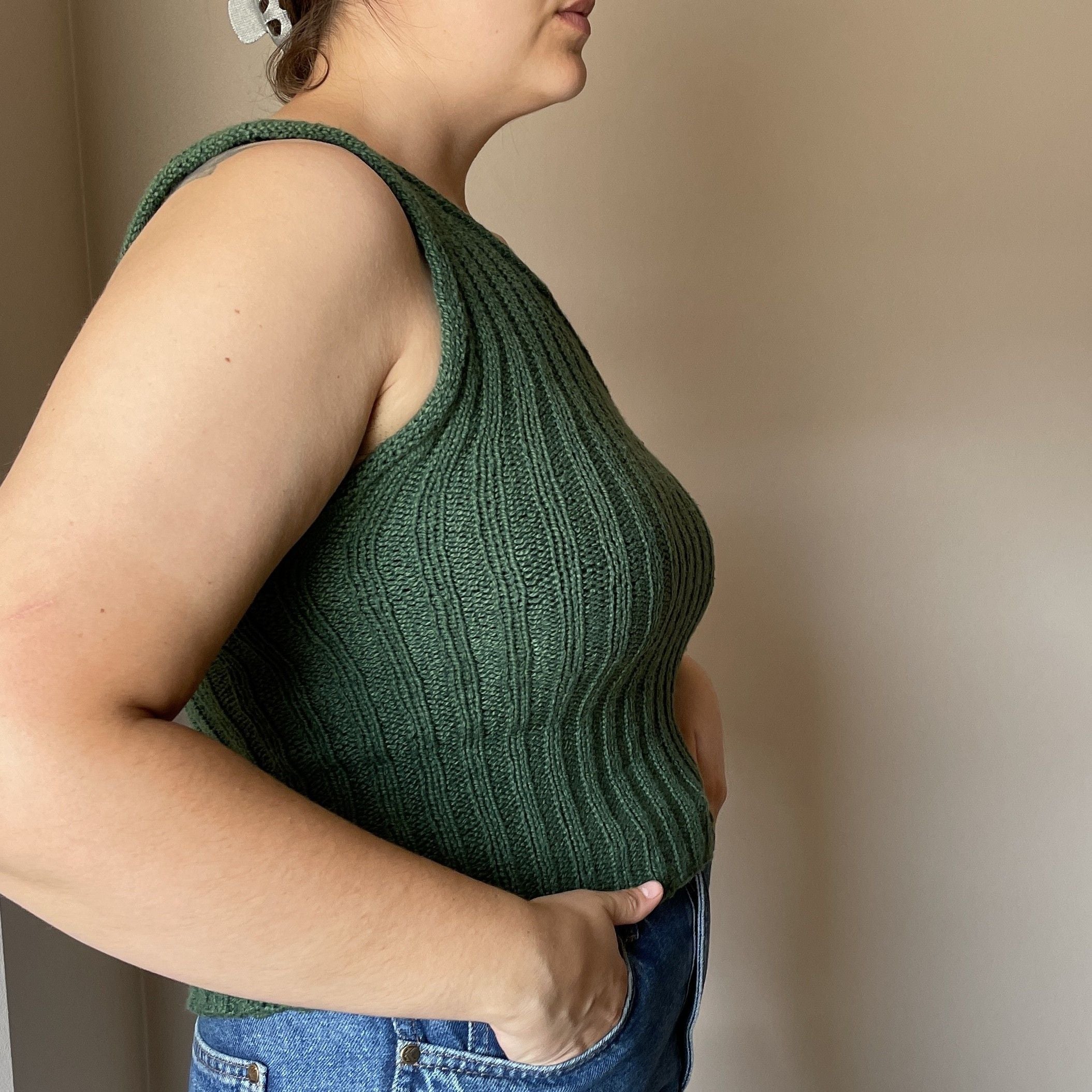 hobbii-easy-one-shoulder-top-strickanleitung-xs-sommertop-anf-nger image 2