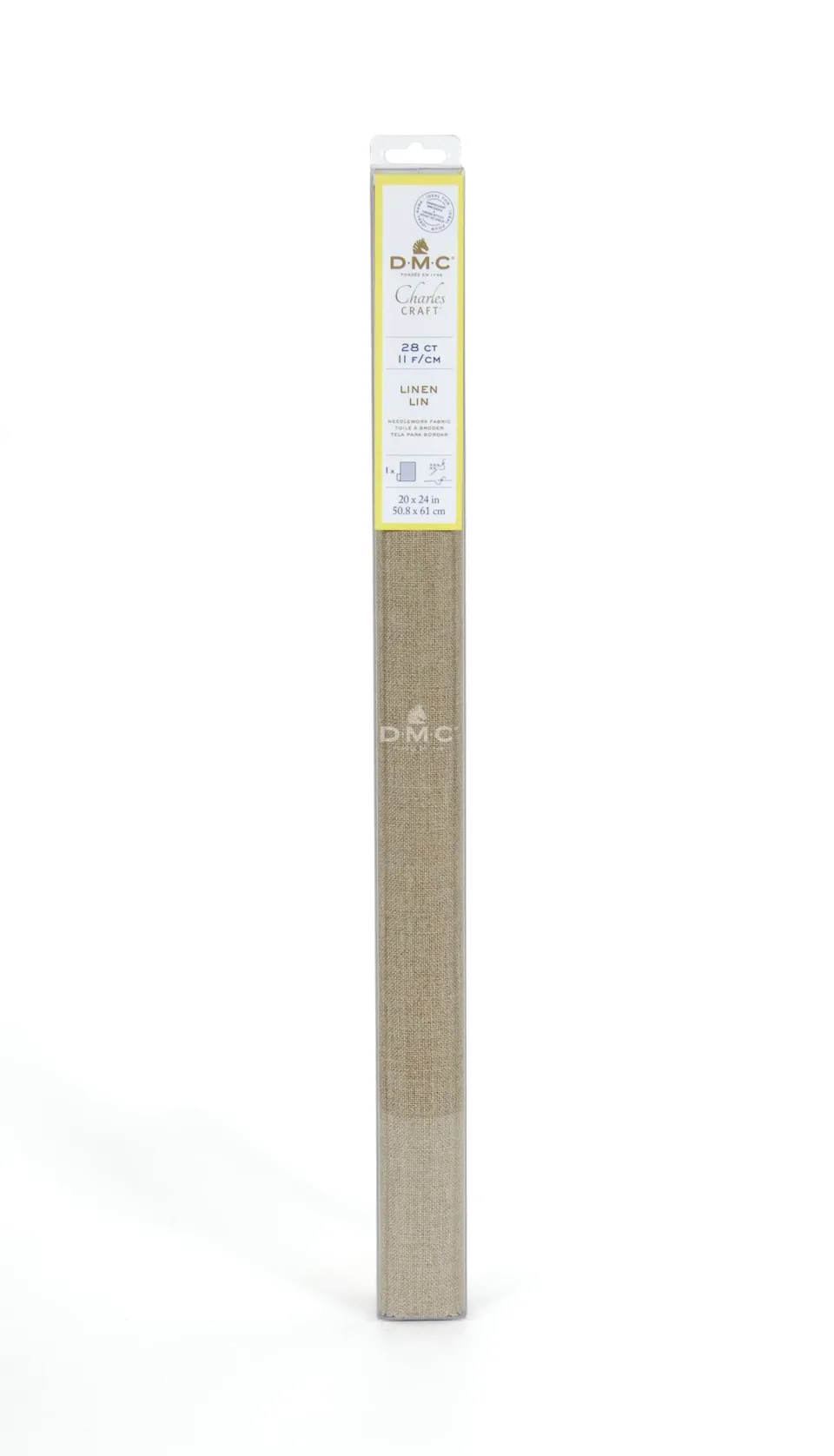 dmc-stickleinen-28-ct-leinenstoff-l-51x61-cm-natur image 1