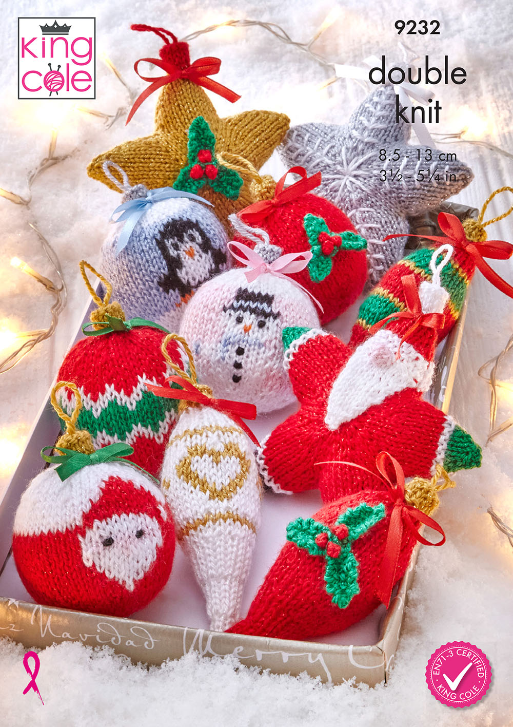 king-cole-9232-strickanleitung-weihnachtskugeln-glitz-dk image 1
