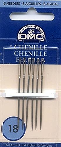 dmc-chenille-nadeln-gr-e-18-6er-pack-vernickelt-scharf image 2