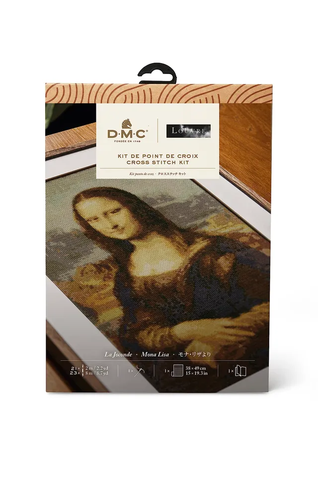 dmc-mona-lisa-louvre-kreuzstichset-fortgeschrittene image 1