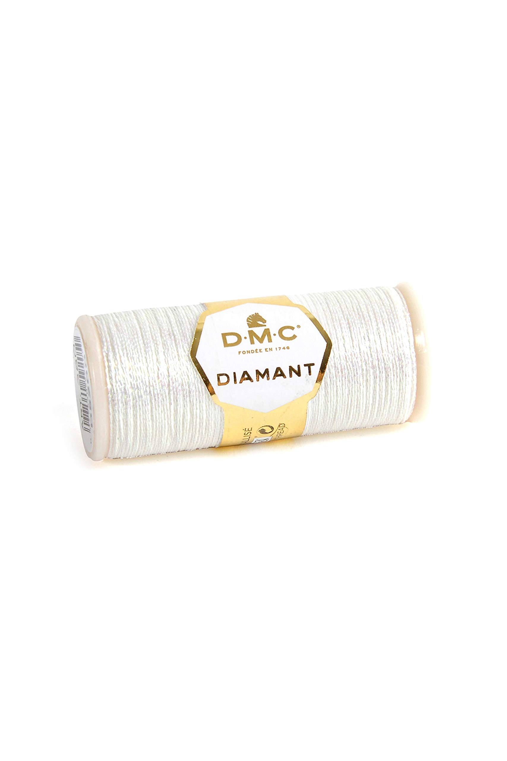 dmc-diamant-d168-metallic-stickgarn-hellgold-35-m-1-rolle image 3