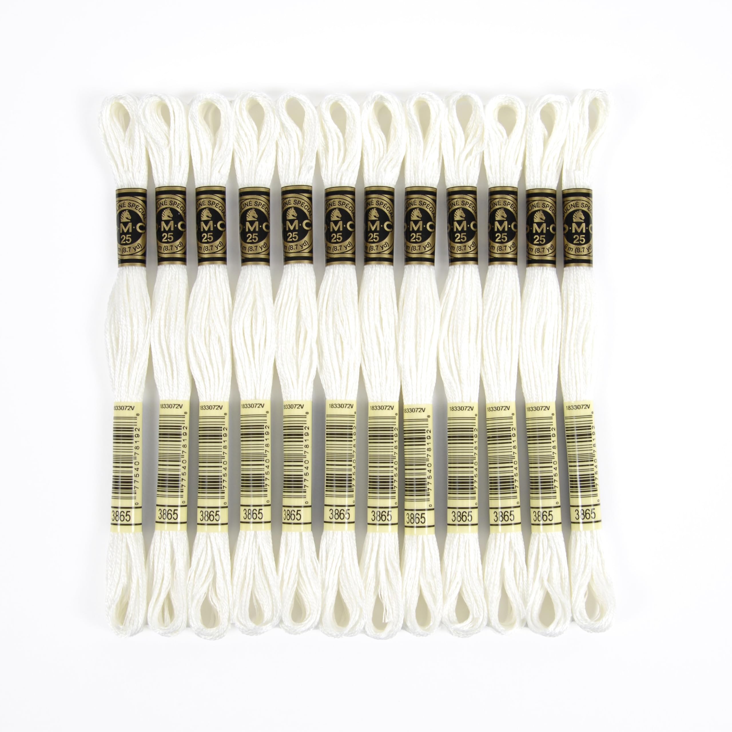 dmc-mouline-special-117mc-3865-stickgarn-ecru-8-m image 1