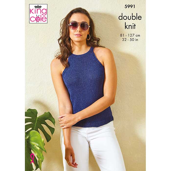 king-cole-5991-tops-strickanleitung-linendale-dk image 1