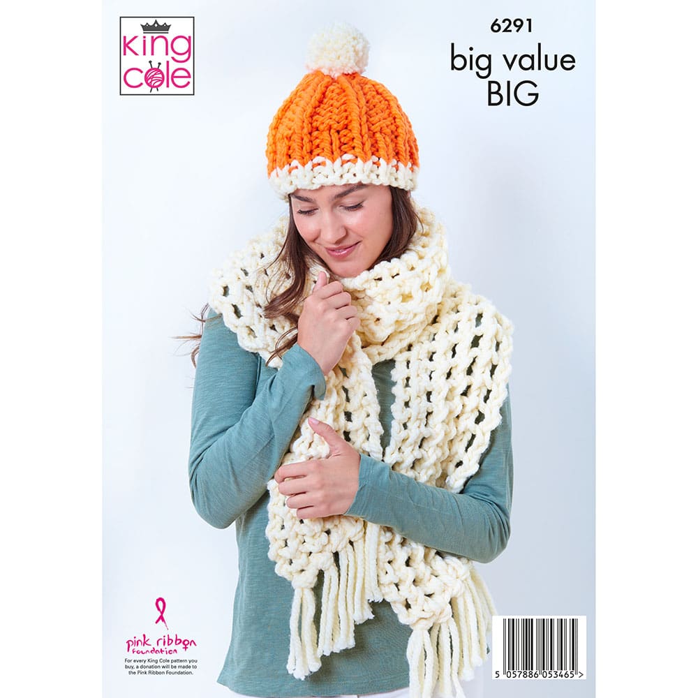 king-cole-6291-strickanleitung-pullover-schal-m-tze-big image 2