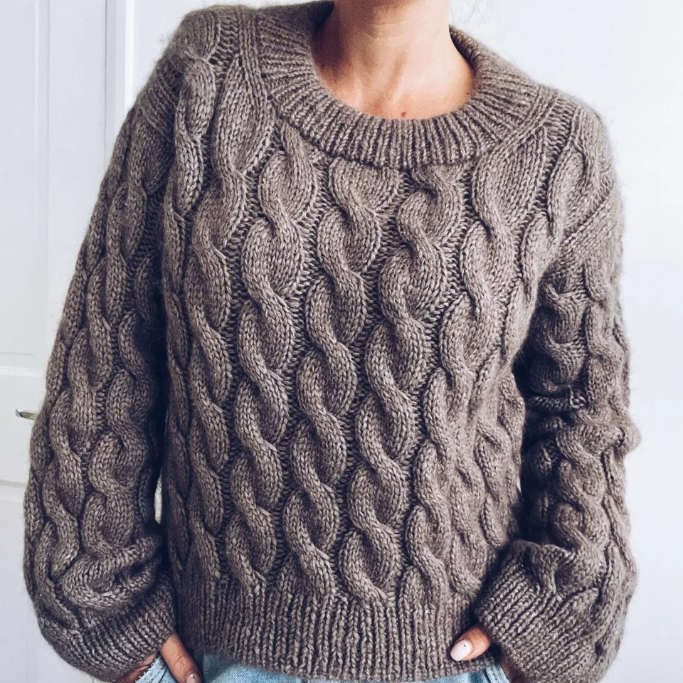 hobbii-dune-pullover-strickanleitung-pdf-xs-xxl image 1