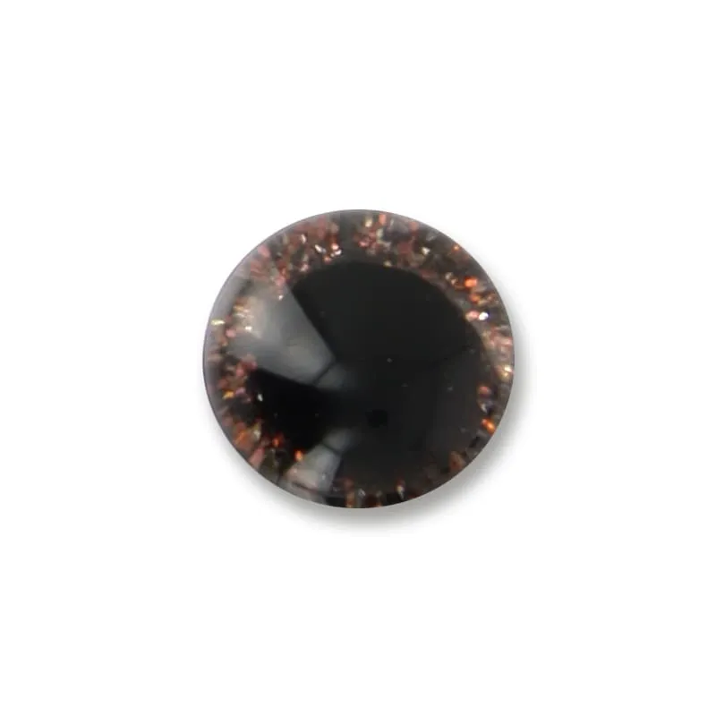 king-cole-glitter-eyes-bastelaugen-braun-14-mm image 1