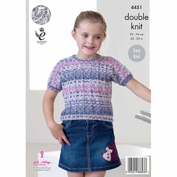 king-cole-patterns-4451-strickanleitung-dolman-jacke-top-drifter-dk image 2