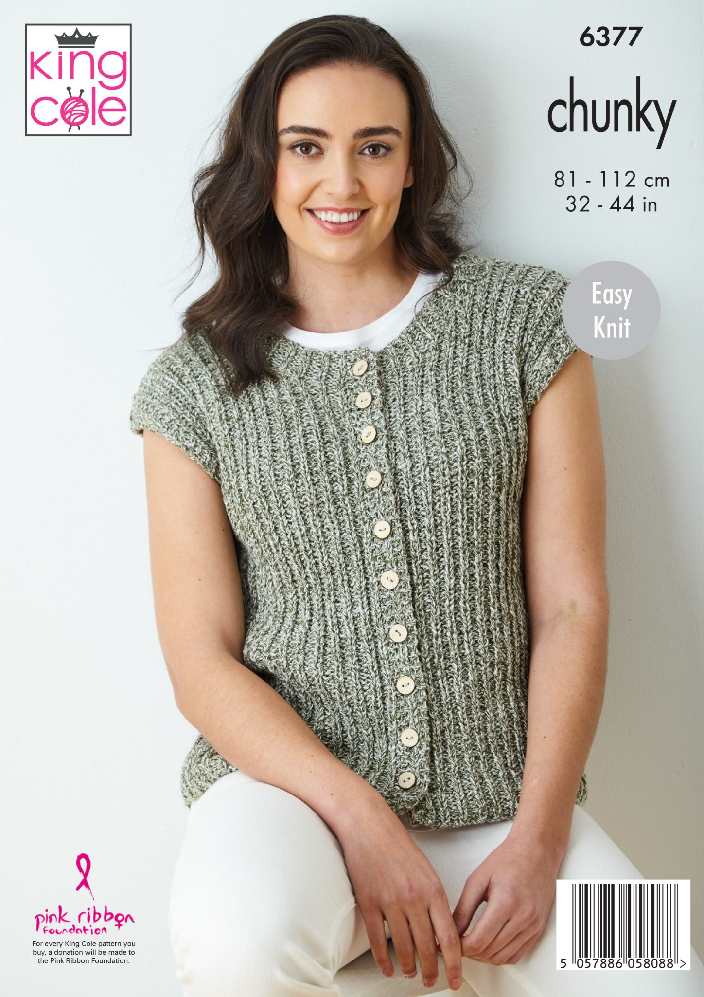 king-cole-6377-pullover-weste-strickanleitung-simply-denim image 2