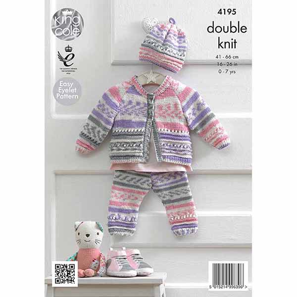 king-cole-4195-strickanleitung-mantel-m-tze-cherished-dk image 2