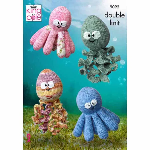 king-cole-9092-strickanleitung-oktopus-spielzeug-dk image 1