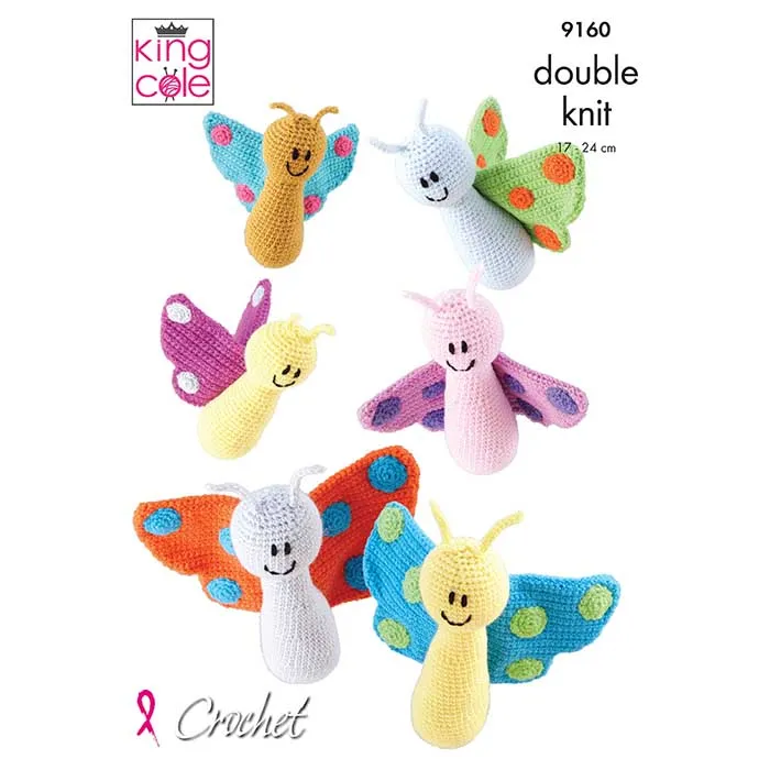 king-cole-patterns-9160-h-kelanleitung-schmetterlinge-amigurumi image 1