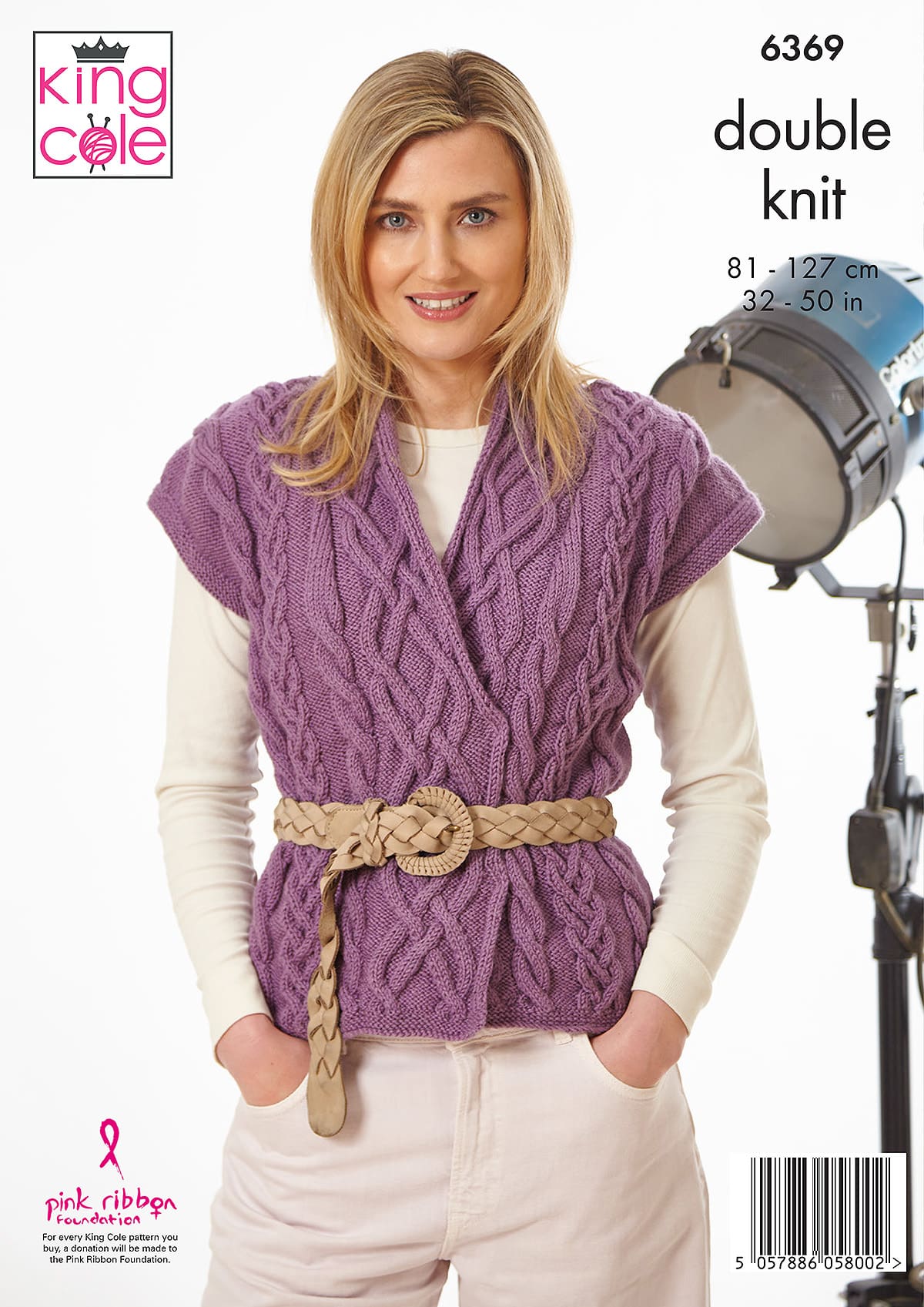 king-cole-patterns-6369-strickanleitung-jacke-merino-blend-dk image 2