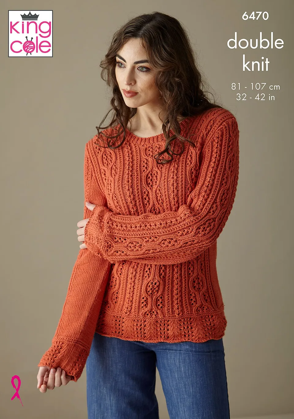 king-cole-6470-strickanleitung-pullover-cardigan-cottonsoft image 1