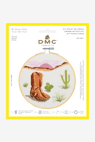 dmc-boots-kreuzstichset-stiefel-aida-14ct-mit-rahmen image 4
