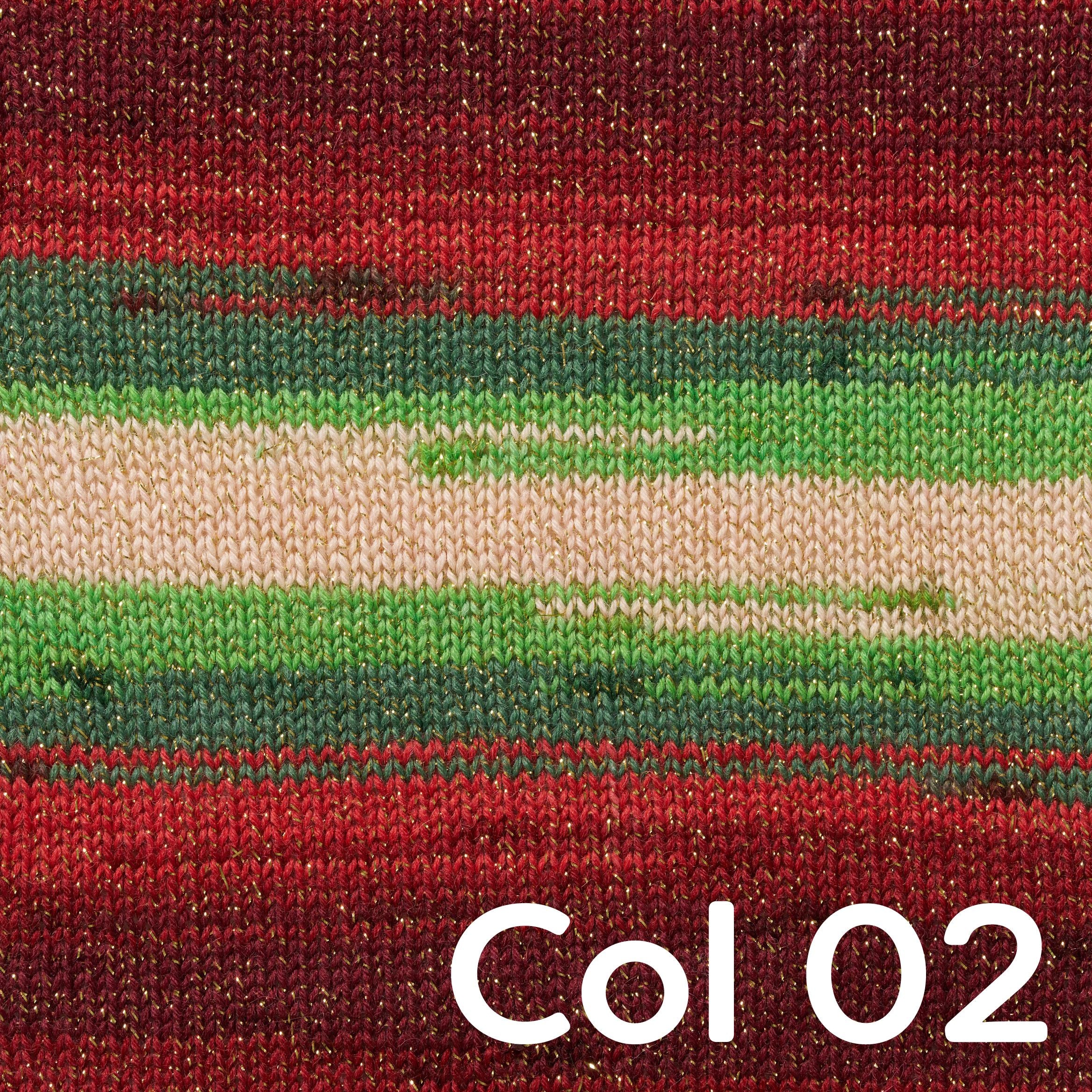 hobbii-christmas-sock-wool-glitter-sockenwolle-rudolph-01-glitzer image 3