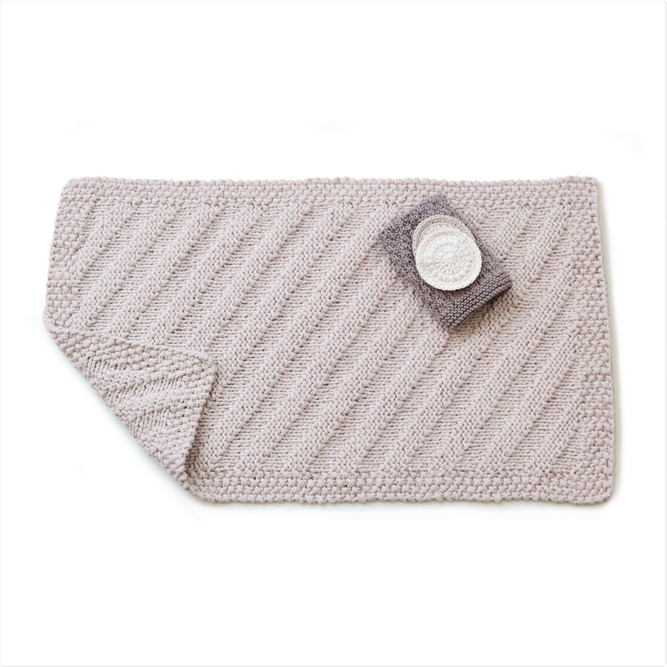 hobbii-loopy-badematte-strickanleitung-pdf-45x75-cm-anf-nger image 1