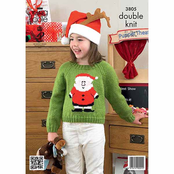 king-cole-3805-strickanleitung-weihnachtspullover-pricewise-dk image 2