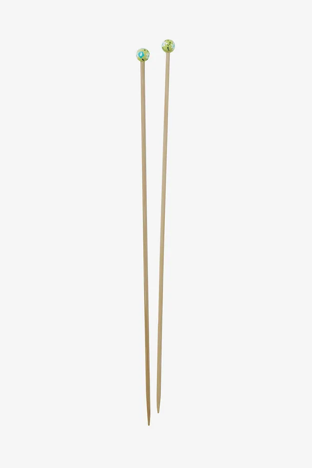 dmc-bambus-stricknadeln-40-cm-nr-4-5-gr-n image 1