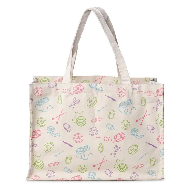 hobbii-zubeh-r-canvas-shopper-kordel-hearts-baumwolle image 1