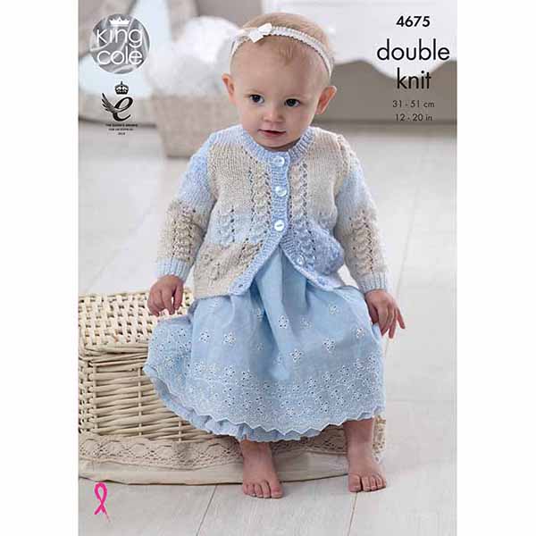 king-cole-4675-strickanleitung-cardigan-weste-melody-dk image 1