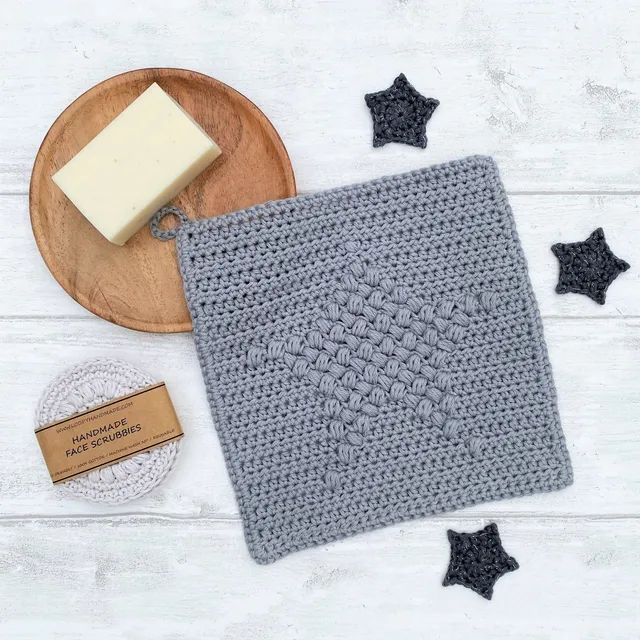 hobbii-loopy-star-waschlappen-h-kelanleitung-21-cm image 1