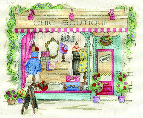 dmc-chic-boutique-kreuzstich-set-aida-nostalgie-komplettset image 3