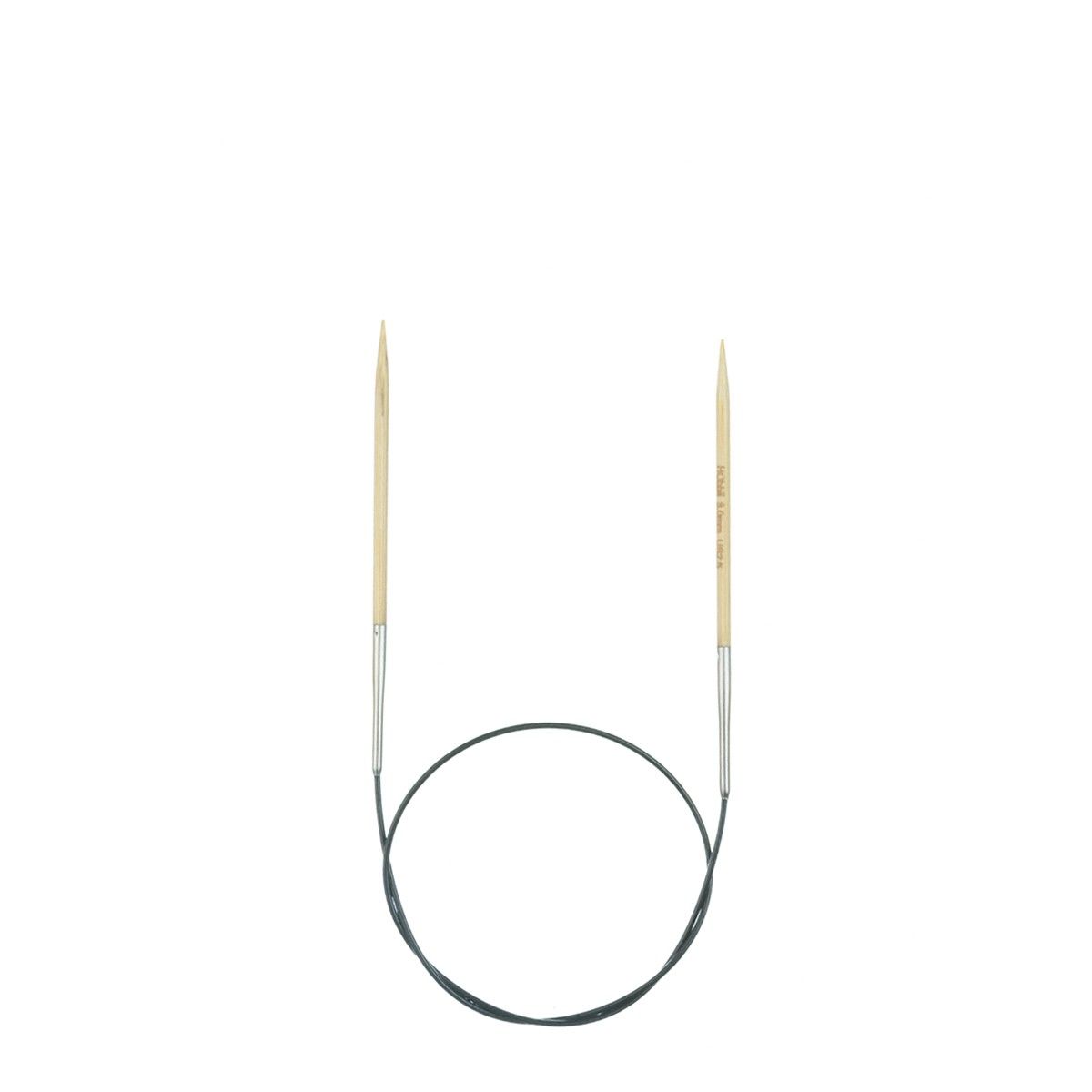 hobbii-stricknadeln-bamboo-rundstricknadel-50-cm-moso-bambus image 2