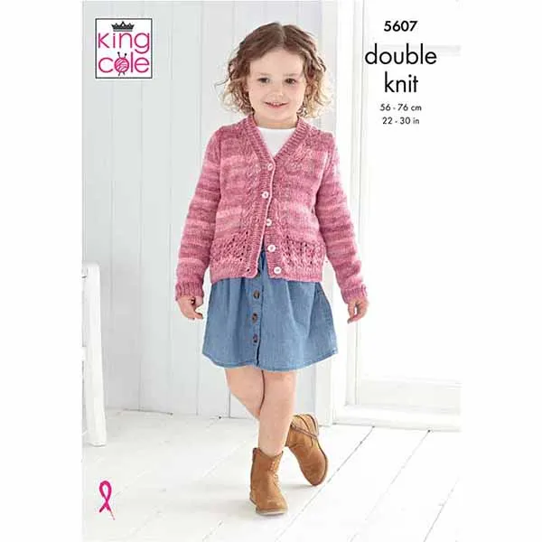 king-cole-5607-strickanleitung-cardigans-island-beaches-dk image 1