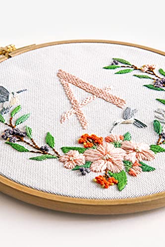 dmc-blumenkranz-stickset-mit-stickrahmen image 4