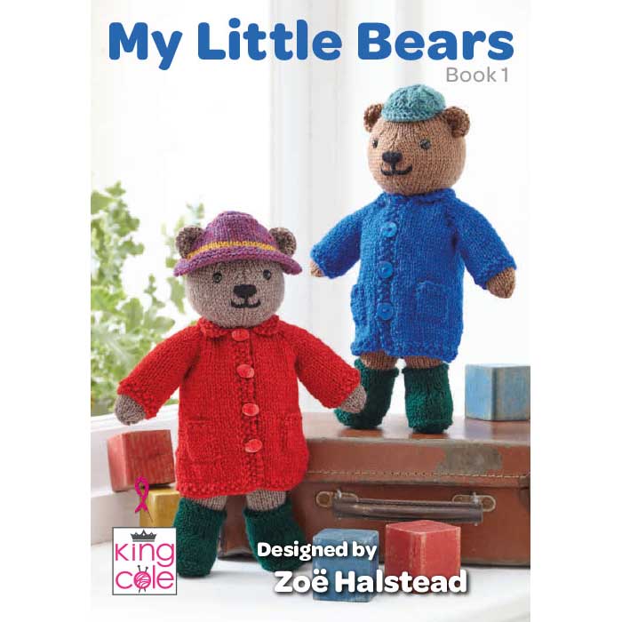 king-cole-my-little-bears-strickbuch-1-teddy-strickmuster image 1