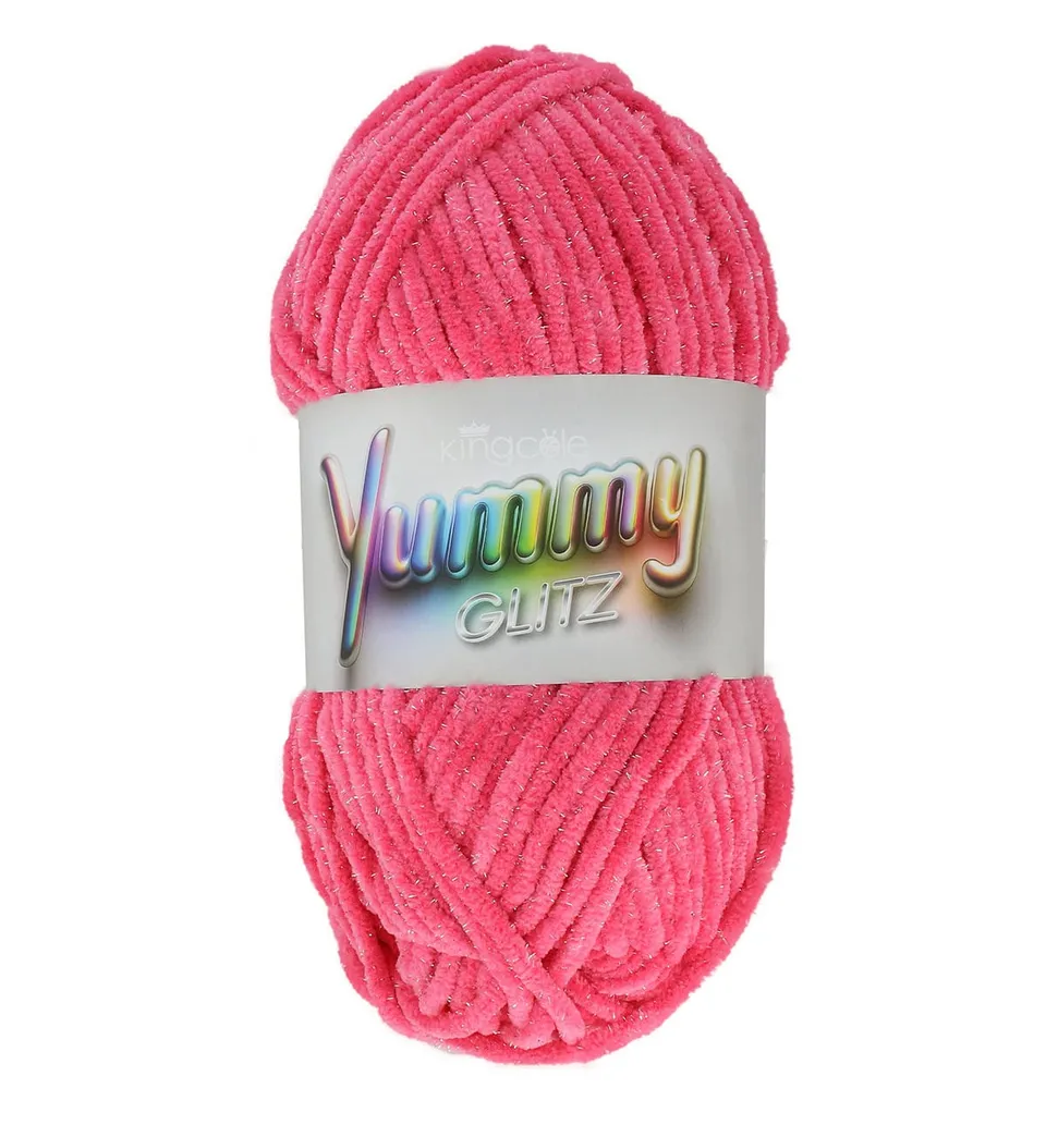 king-cole-yummy-glitz-chenillegarn-mit-glitzer-f-r-kinderkleidung image 1
