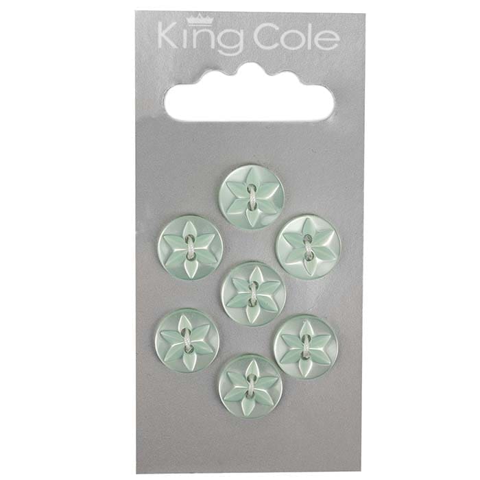 king-cole-haberdashery-round-flower-kn-pfe-gr-n-medium image 1