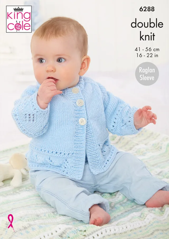 king-cole-6288-strickanleitung-jacke-decke-cherish-dk image 1