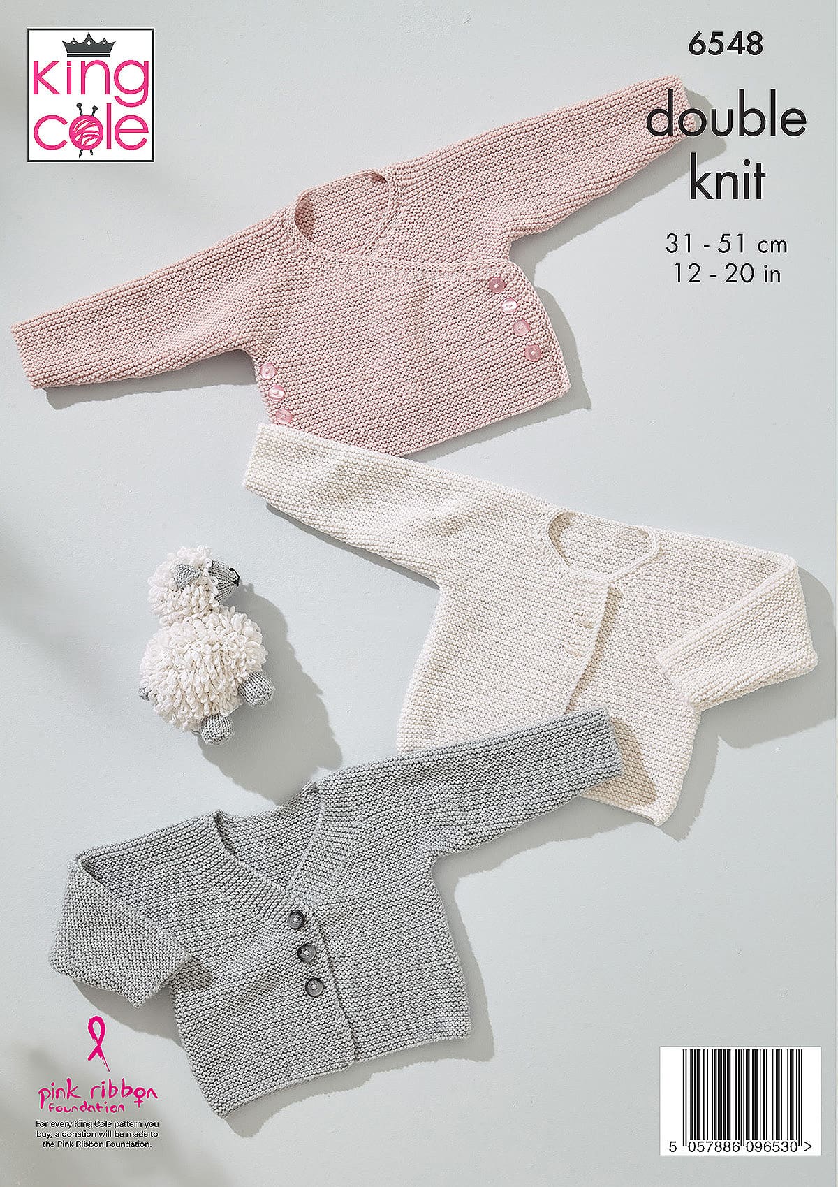 king-cole-6548-cardigan-strickanleitung-little-lamb-dk image 2